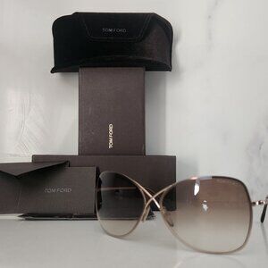 TOM FORD FT250 Colette Sunglasses Case, Cloth, Box